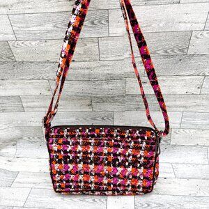 New w/o Tags (never used) Vera Bradley Houndstooth Tweed Cross Body Bag